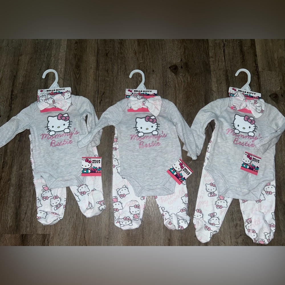 Baby hello kitty sets $18 each
